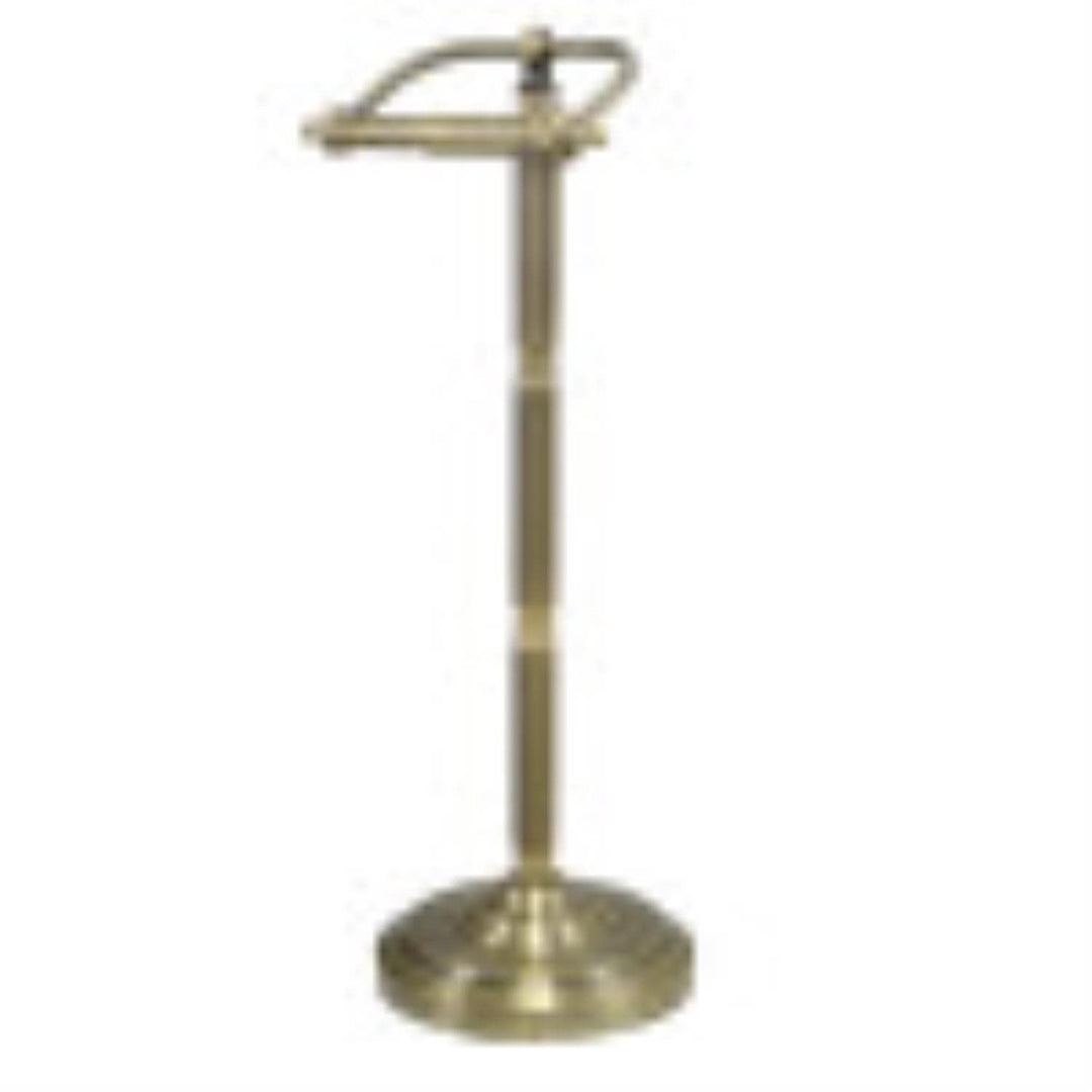 CC2103 Georgian Pedestal Paper Holder, Antique Brass 21-1/2