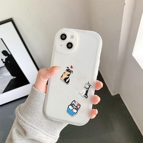 Cute Siberian Husky Dog Stickers (50 PCS) Funny Animal Stickers for Teens, Girls, Adults,Kids - Stickers for Waterbottles,Laptop,Phone,Hydro Flask - Waterproof Vinyl Sticker (Siberian Husky)