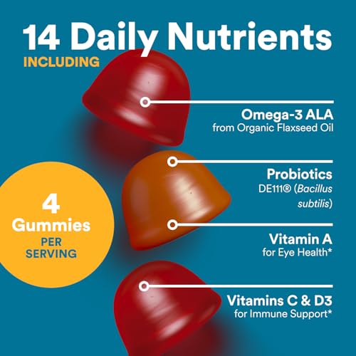 SmartyPants Multivitamin for Men, Organic Gummies: Prob