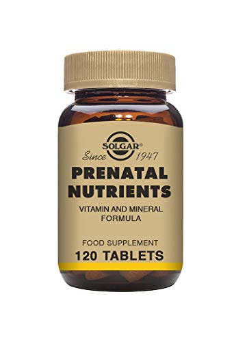 Solgar Prenatal Nutrients - 120 Tablets - Multivitamin 
