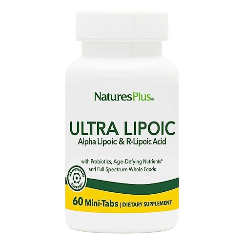 Natures Plus Ultra Lipoic - 60 Bi-Layered Mini-Tabs - S
