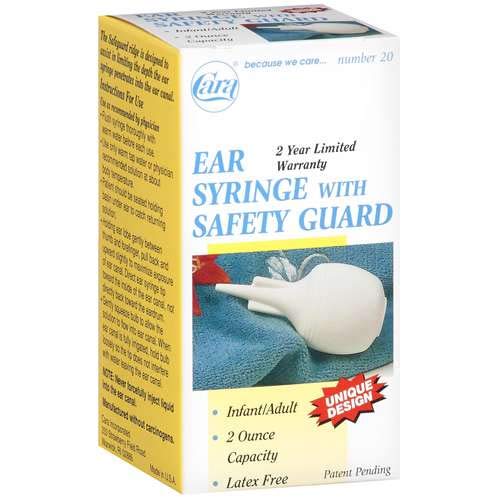 Cara Ear Syringe With Safety Guard