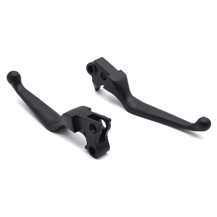 MT241-027- Brake Clutch Hand Lever Compatible with Harley 1996-2003 XL/1996-2007 Dyna Touring/1996-2007 Softail Black