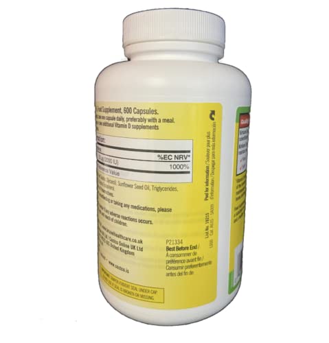 Kirkland Signature Extra Strength Vitamin D3 2000 I.U. 