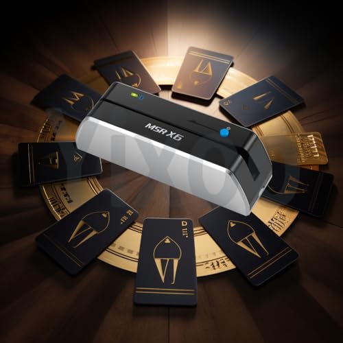 Misiri X6BT Bluetooth Magnetic VIP Card Reader Writer E