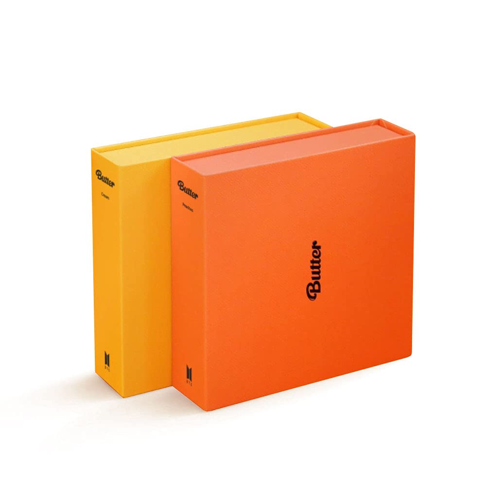 Big Hit Entertainment BTS - Butter Album+Extra Photocards Set (Cream+Peaches ver. Set) KTMMD1083