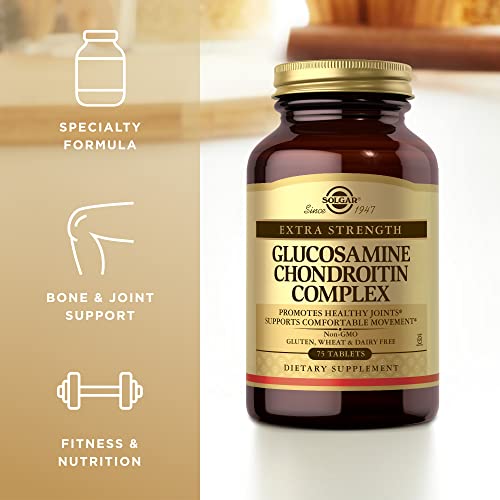 Solgar Extra Strength Glucosamine Chondroitin Complex -