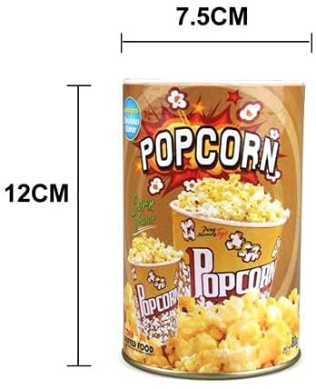 The Potato Chip Snake Can Jump Spring Snake Toy Gift April Fool Day Halloween Party Decoration Jokes in A Can Gag Gift Prank Large Size (Popcorn)
