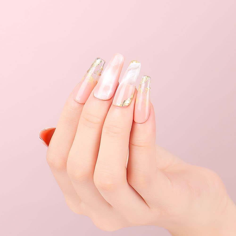 Soak Off Gel Nail Polish Gifts for Mother&#39;s Day, Pastel Pink Nude Color Natural Skin Tone Nail Gel Color Set Of 6pcs X 10ml - Kit Set 22