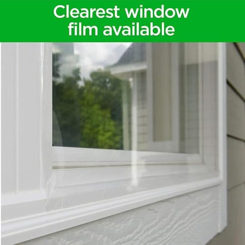3M Outdoor Patio Door Clear Insulation Kit, Heat or Cold Window Insulation Kit for Large Windows and Sliding Doors, 1-Door Kit, 7 ft. X 9.3 ft.