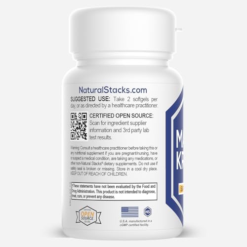 Antarctic Krill Oil Supplement - DHA EPA Omega 3 Supplement with Antioxidant Astaxanthin - Omega 3 Fish Oil to Support Brain, Heart &amp; Joint Health - 60 Krill Oil SoftGels