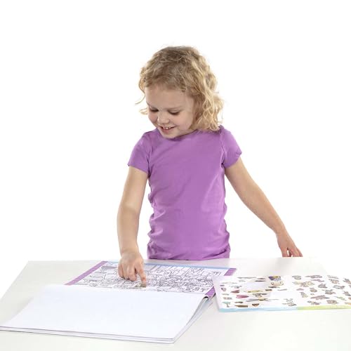 Melissa &amp; Doug Seek &amp; Find Sticker Pad - Around Town, 4+ Years