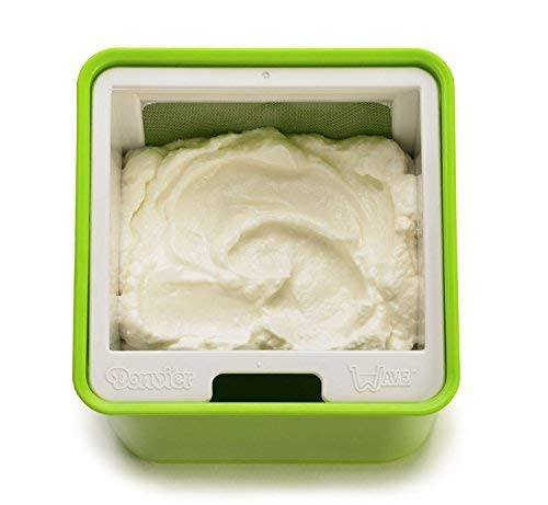 Yogurt Cheese Maker, Green 5.7 x 5.7 x 4.7