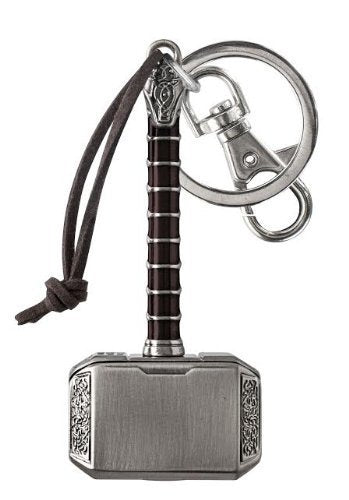 Marvel Thor The Dark World Hammer Pewter Silver Keychain - 67868