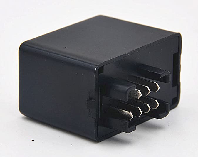 12V 7 Pin LED Electronic Flasher Relay for Suzuki GSXR SV DL Lamp Turn Signal Light Bulbs Hyper Blink Flash Controller