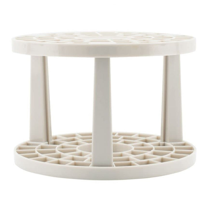 Brush Crate Brush Storage Holder - Brush Crate for Painting, Artists, Drying, &amp; More! - Beige