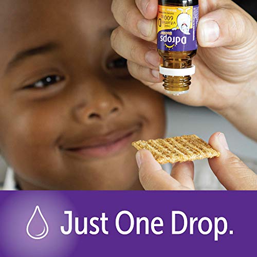 Ddrops Kids Booster 600IU 100 Drops - Daily Liquid Vita