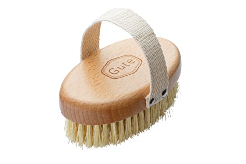 Gute Professional Dry Skin Body Brush, Dry Brush with C