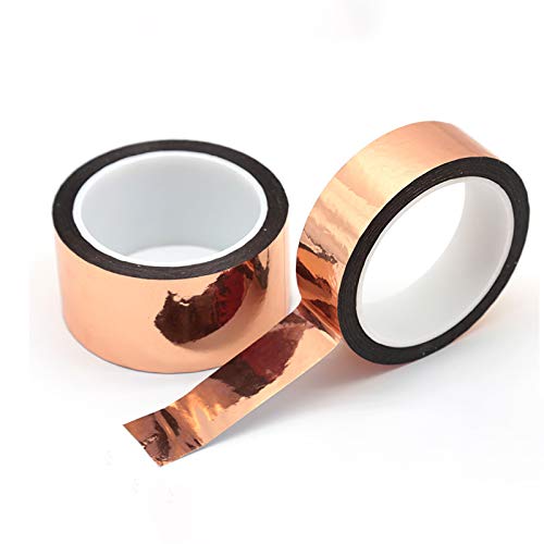 Metallic Tapes, 2 Inches x 55 Yards, Mirror Tapes DIY Decorative Tapes for Gift Box Decor Party Supplies