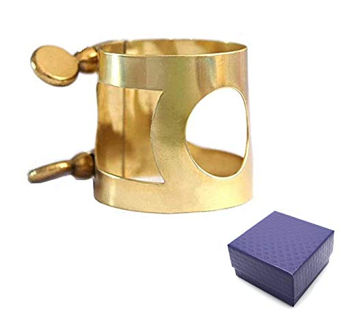Alto Sax Mouthpiece Ligature Double Screws Ligature Brass