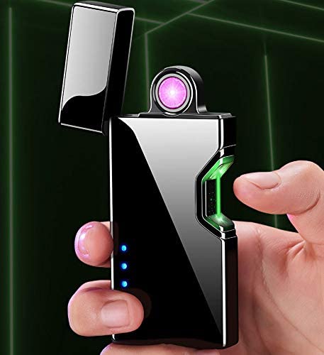 Laser Induction Spinning Arc Lighter USB Rechargeable P