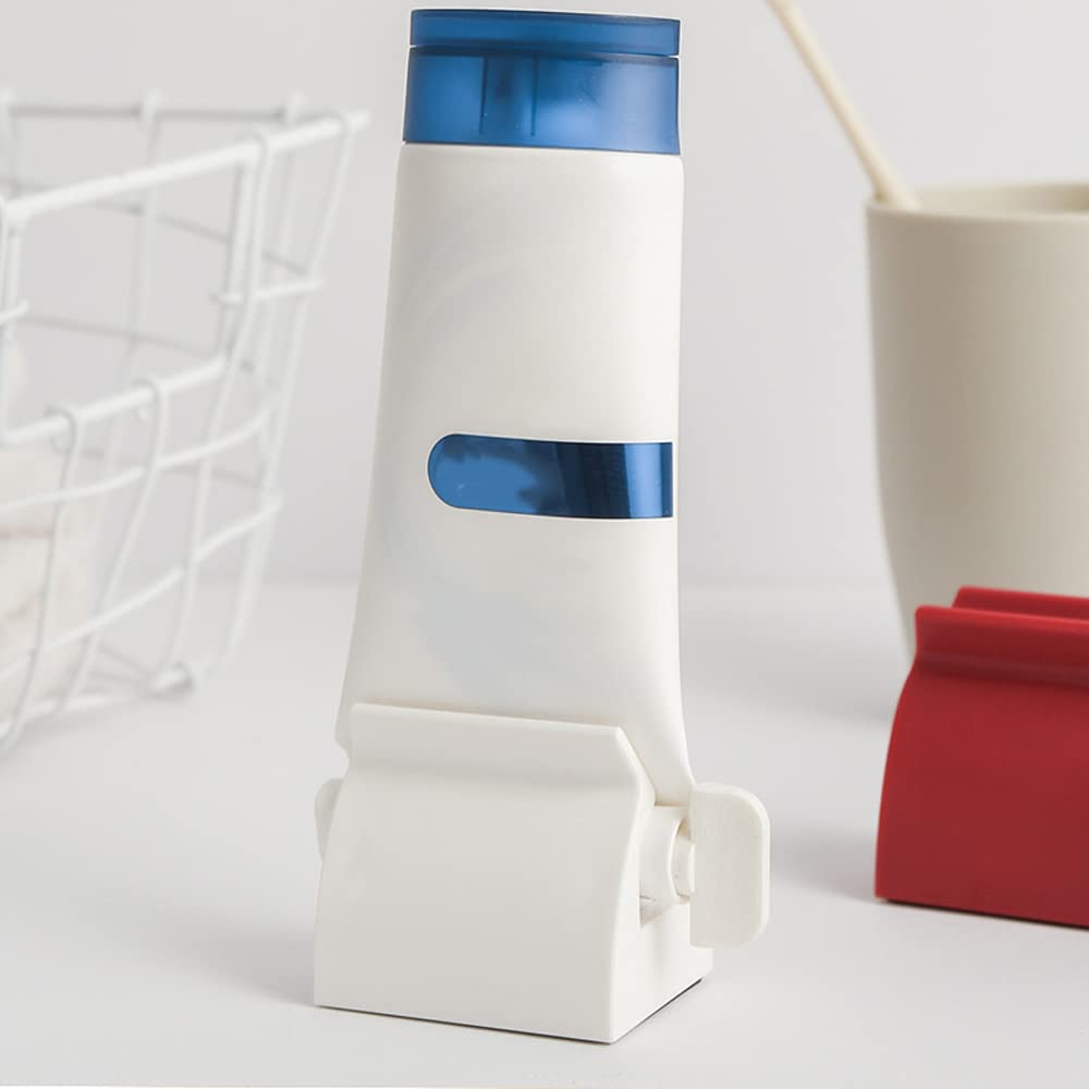 RAYNAG 2 Pack Bathroom Rolling Tube Toothpaste Squeezer