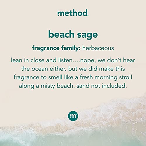 Multicolor Method Concentrated Laundry Detergent, Beach