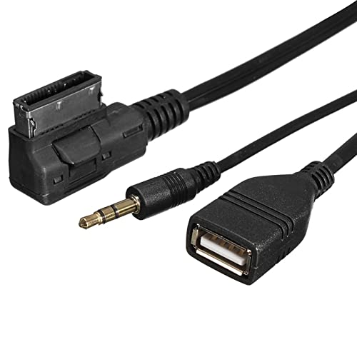 Yosoo Health Gear Aux Cable Adapter Ami Mdi MMI 3.5mm J