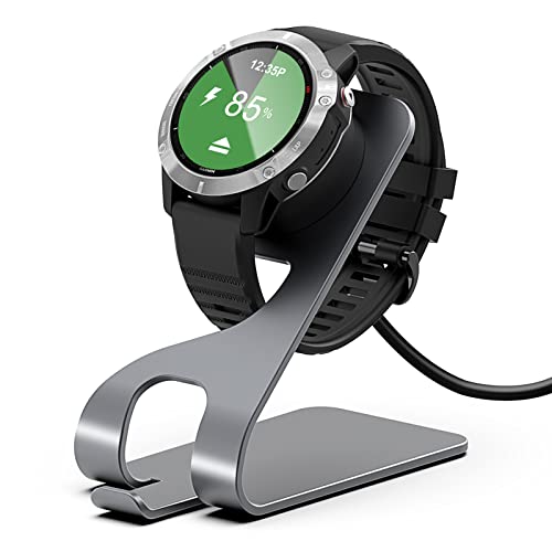 Charger for Garmin Instinct/for Garmin Vivoactive 3 4/for Fenix 5/for Fenix 6, Magnetic Charger Station with 5FT USB Cable for Garmin Venu/for Garmin Forerunner 745/945/935/245/for Garmin Approach S60