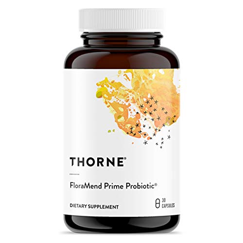 FloraMend Prime Probiotic - Shelf Stable and Stomach Acid-Resistant Probiotic Blend - 30 Capsules