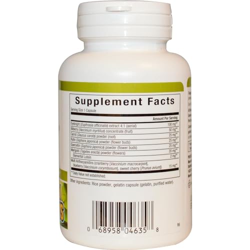 Natural Factors Eye Factors, 90 Capsules