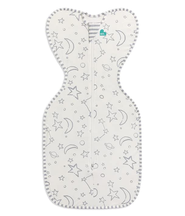 Swaddle UP Silky-Lux 1.0 TOG, Cream, Small, 8-13 lbs., Super Soft and Luxurious 100% Viscose, Allow Baby to Sleep in Their Preferred Arms Up Position, Snug Fit Calms Startle Reflex