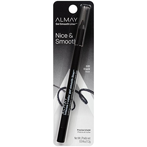 Intense i-Color Gel Smooth Liner, Black (For Brown Eyes)