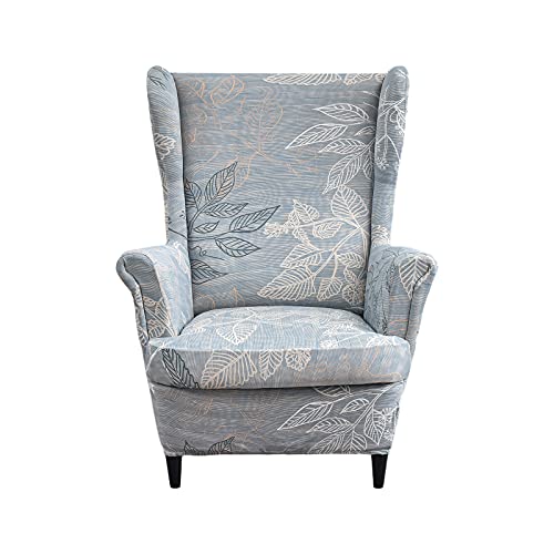 NILUOH Wingback Chair Slipcover 2-Piece Stretch Wingbac