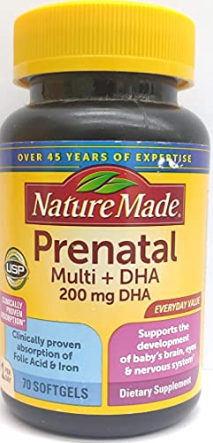 Prenatal Multi + DHA, 70 softgels