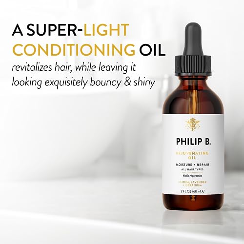 Rejuvenating Oil 2 oz. (60 ml) | Long-Term Hair Repair, Youthful Bounce, Strength and Shine