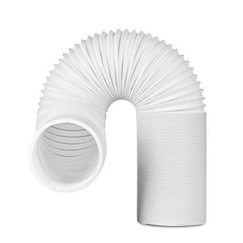 Portable Air Conditioner Universal Exhaust Hose - 5 Inch Diameter, 78 Inch Length, Anti-Clockwise Thread