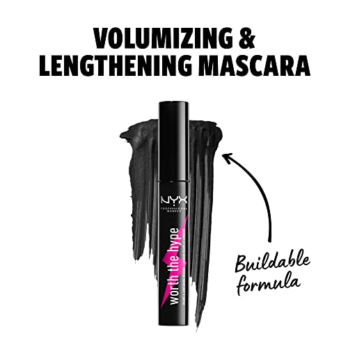 Worth The Hype Volumizing & Lengthening Mascara, Black