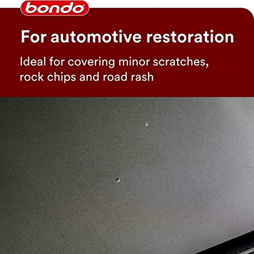 Bondo Glazing and Spot Putty, Fills Pinholes, Scratches, Minor Dings &amp; Hairline Cracks, 16 oz, 1 Tube