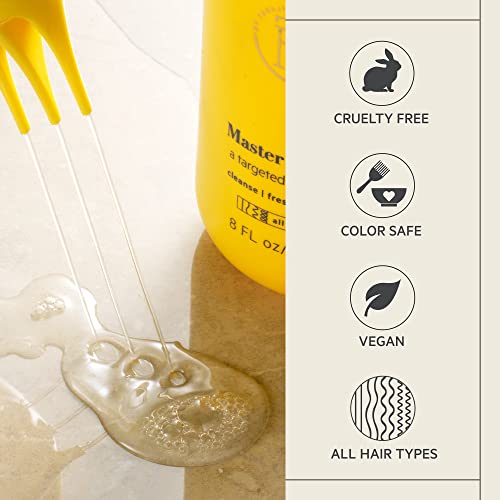 TPH BY TARAJI Master Cleanse Scalp Treatment Wash Hair Rinse For Buildup | With Tea Tree Oil, Eucalyptus Oil, and Witch Hazel Water | Vegan, Sulfate &amp; Cruelty-Free | For Women &amp; Men, 8 fl. oz