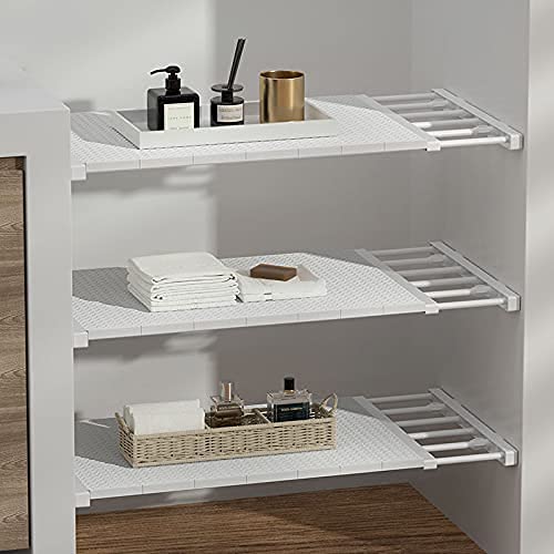 Adjustable Closet Organizer Storage Shelf Wall Mounted 