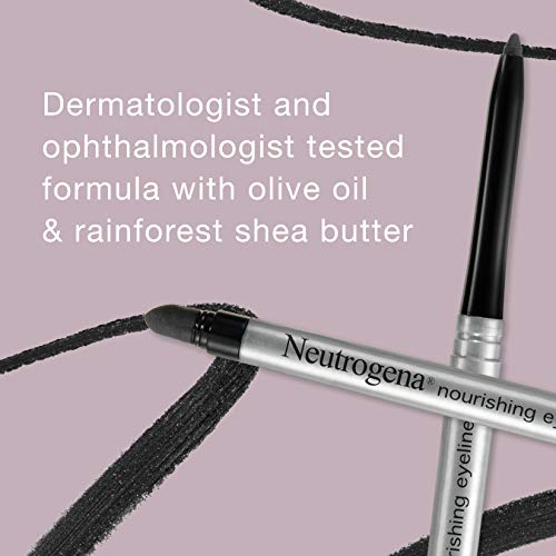 Neutrogena Nourishing Eyeliner Pencil, Built-in Sharpen