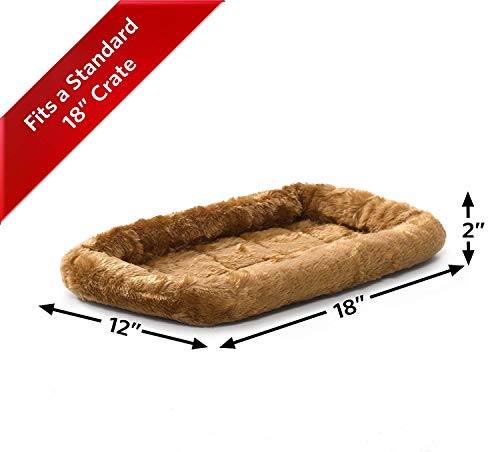 277192 Pet Crate Bed Cinnamon Fur for Pets (40218-CN)
