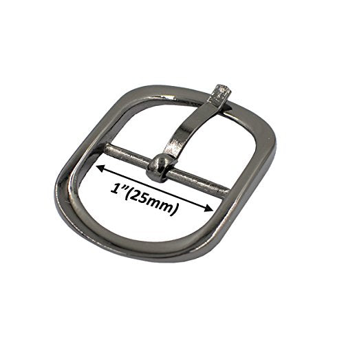 DGOL 10pcs 1 Tri-Glide Slide Buckle Zinc Alloy Center B