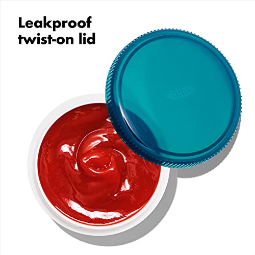 Good Grips Prep &amp; Go Leakproof Condiment Containers, 3 Count (Pack of 1)