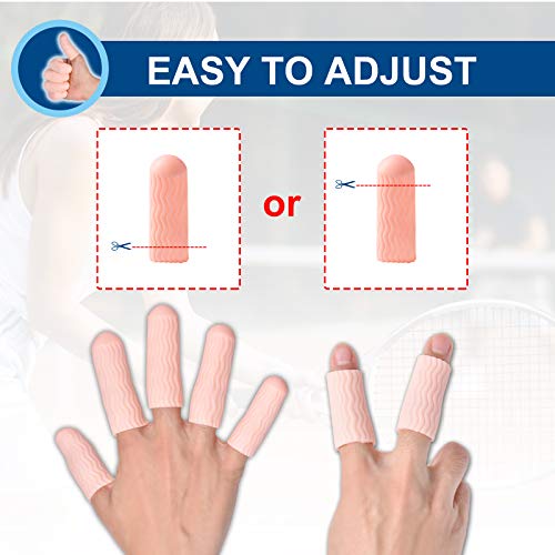 Gel Finger Cots, Finger Protector Support(14 PCS) NEW M