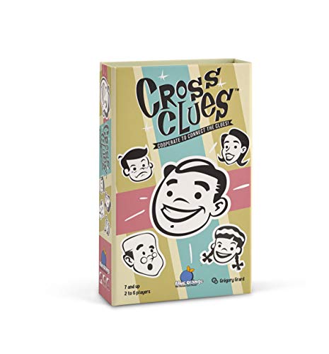 Games Cross Clues- New Cooperative Family Party Game for 2 to 6 Players. Recommended for Ages 7 and up