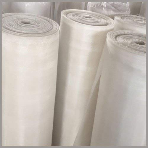 25 Micron Nylon Mesh Filter Woven Mesh Sheet Off-White Polyester Food Grade (50x30)