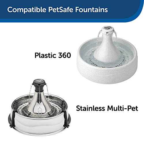 Drinkwell Replacement Carbon Filters, Dog and Cat 360 Water Fountain Filters, 3-Pack