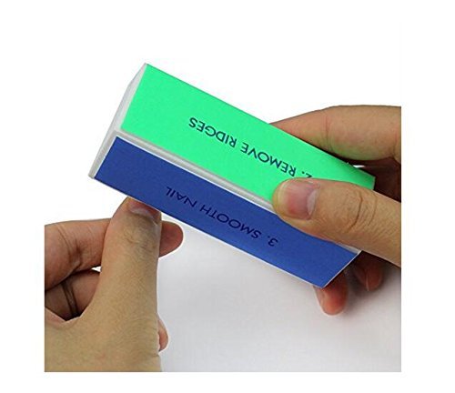 10PCS Professional 4 Ways Nail Buffing Block Manicure P